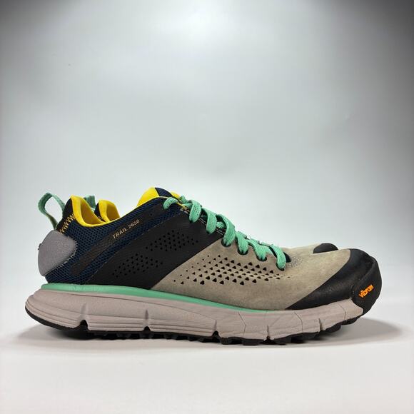 Danner Trail 2650 3" Gray Black Teal Outdoor Hiking Shoes 61283 Women's Size 8.5 - Picture 1 of 10